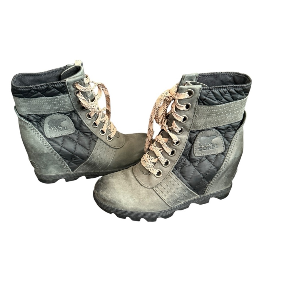 Sorel Women’s  Lexie Wedge Boots Size‎ 6